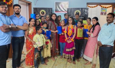 एकादशी फाउंडेशन ने कच्ची बस्तियों के जरूरतमंद बच्चों के साथ मनाया कृष्ण जन्माष्टमी पर्व