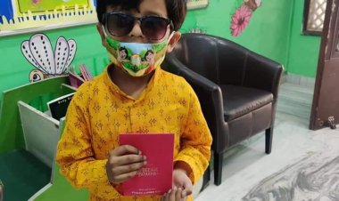 पोदार जंबो किड्स ने अपने छात्रों को उपहार में दिया बायो डिग्रेडेबल इको फ्रेंडली दिवाली बीज पटाखा