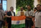 TPADL टीम संवाद ने श्रीलंका के कोलंबो में लहराया भारत का तिरंगा झंडा*
